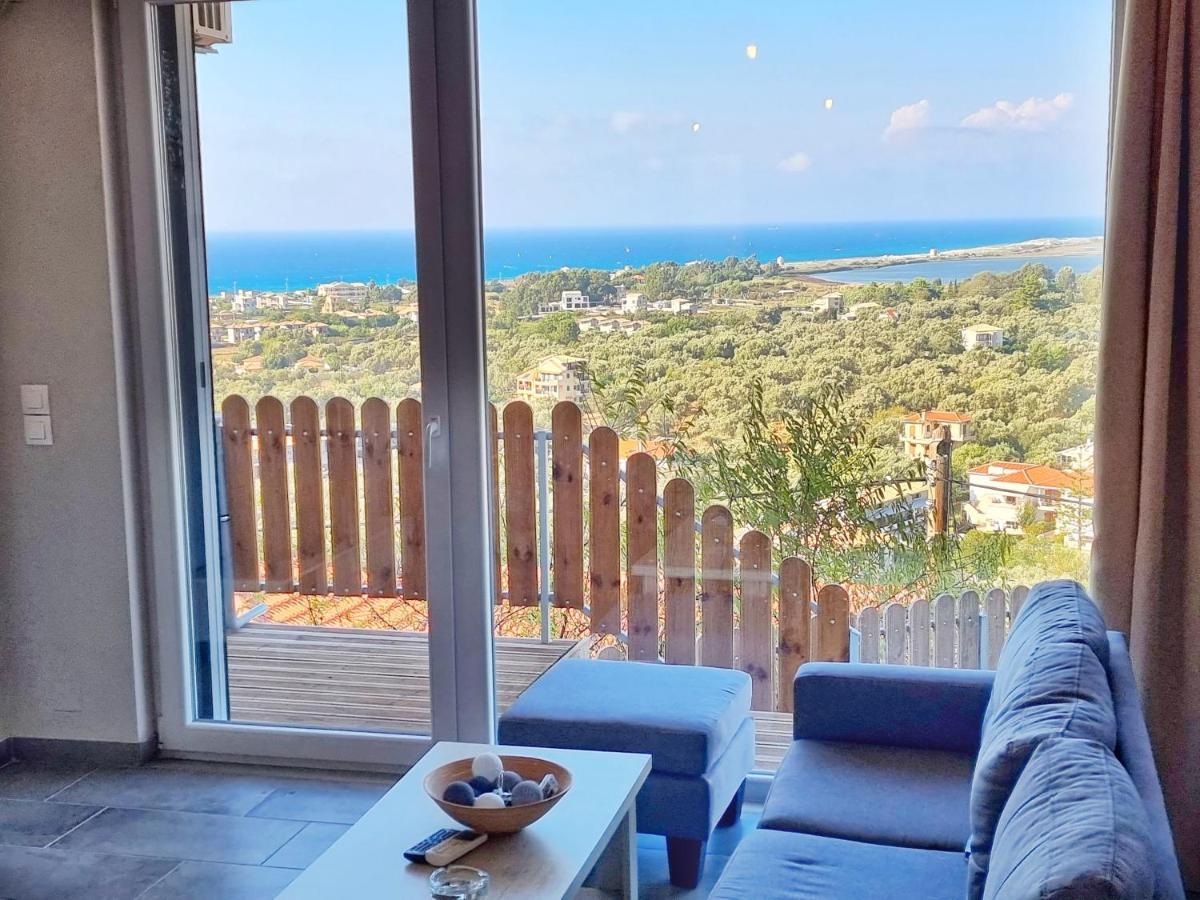 Appartamento Labros Sea View Frínion Esterno foto