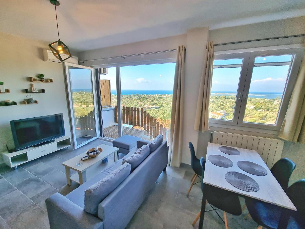 Appartamento Labros Sea View Frínion Esterno foto